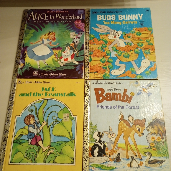 Disney Little Golden Books Bundle of four books - Picture 2 of 7